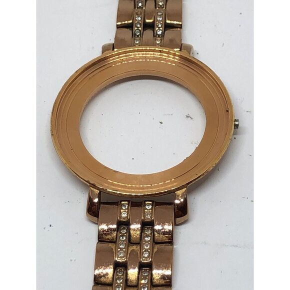 Authentic Fossil Parts Links Band Case Crystal Used 14mm L338 - Picture 2 of 7